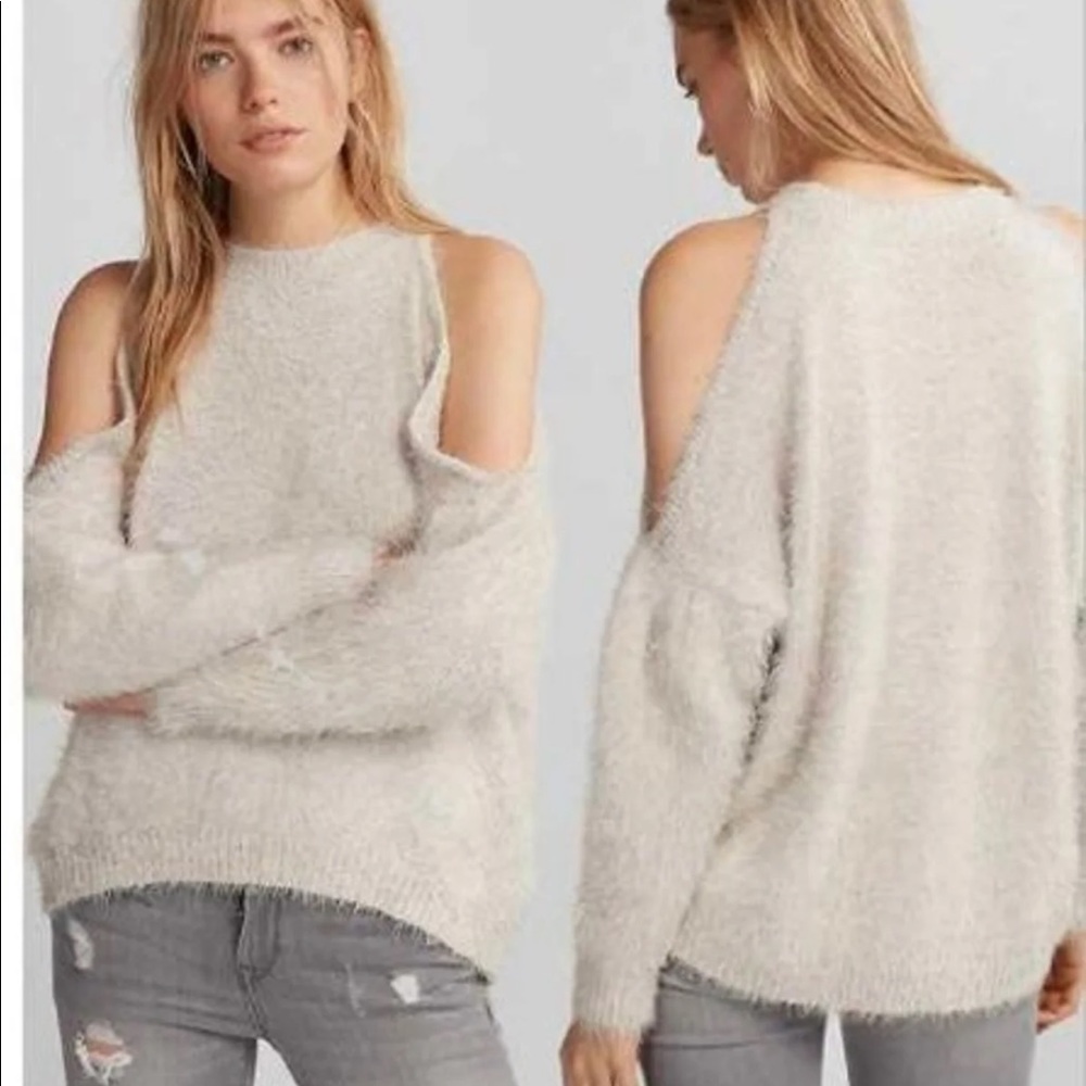 Express Furry sweater
